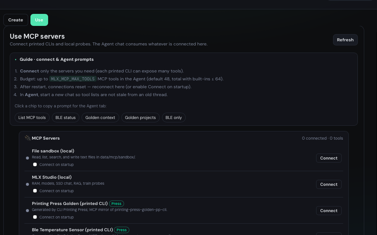 MCP Use and Press CLI servers